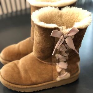 Girl size 10 US Angels Dresses and UGGS and Boots